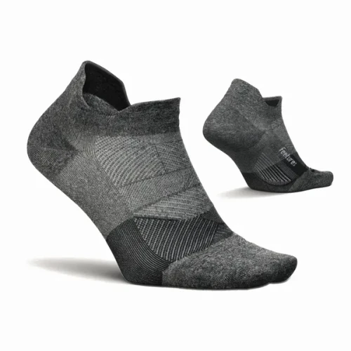 Elite Ultra Light No Show Tab - Gray