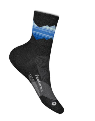 Trail Max Cushion Mini Crew - Blue Ridge Charcoal