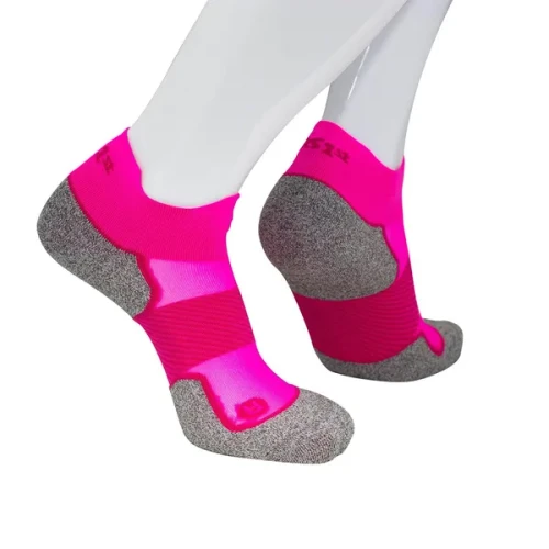 PB4 Pickball Sock - No Show - PF Pink Fusion