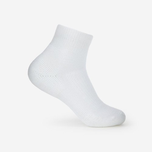 Unisex Walking Moderate Cushion Ankle - White