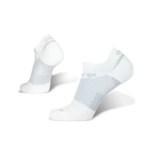 FS4 Plantar Fasciitis No Show Sock - W WHITE