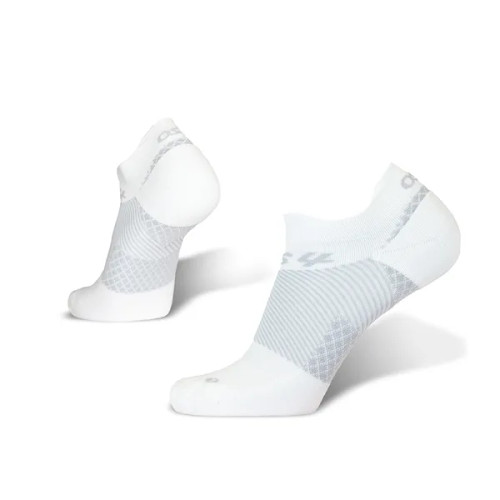 FS4 Plantar Fasciitis No Show Sock - W WHITE