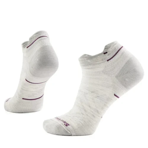 Smartwool Womens Run Low Ankle Socks in Ash