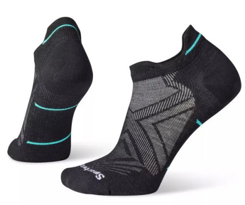 Women's Run Zero Cushion Low Ankle Socks - 001 Black