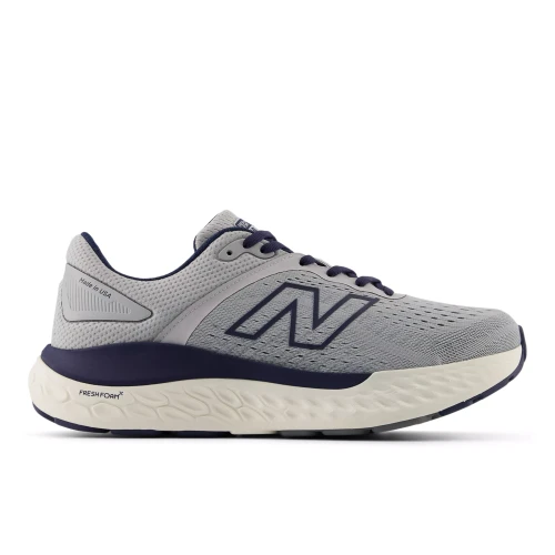 Men's Fresh Foam X 1540 v4 Made in USA - ALUMINUM GREY with NB NAVY