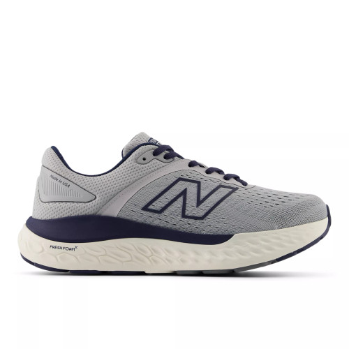 Men's Fresh Foam X 1540 v4 Made in USA - ALUMINUM GREY with NB NAVY