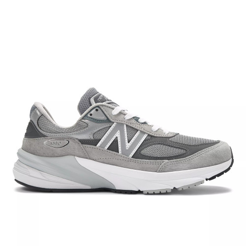 Men's Made in USA 990v6 - Grey with WHITE
