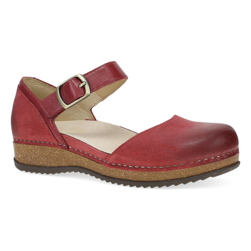 Women's Mae - Red Burnished Suede