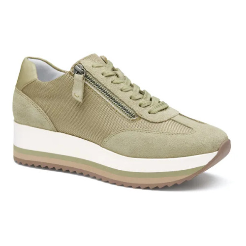 Women's Gracie Side-Zip - Sage Nylon/Suede