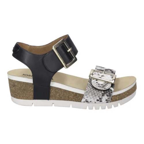Women's Quinn 02 sandal - Black snake
