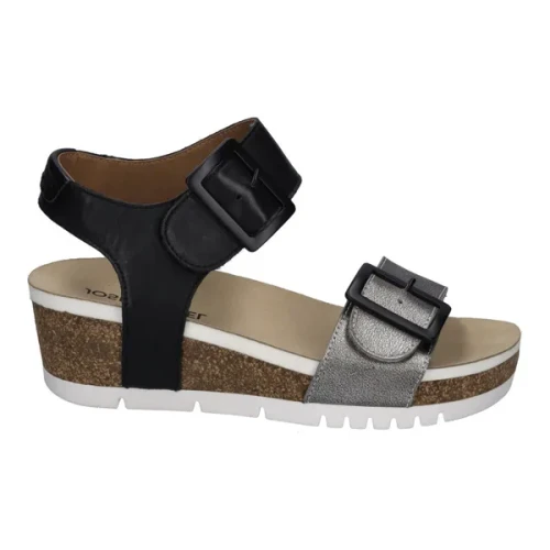 Josef Seibel Womens Quinn 02 sandal in Basalt kombi - Image 1