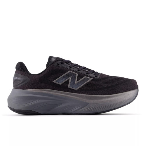 Men's Fresh Foam X More v6 - BLACK with CASTLEROCK and BLACK METALLIC