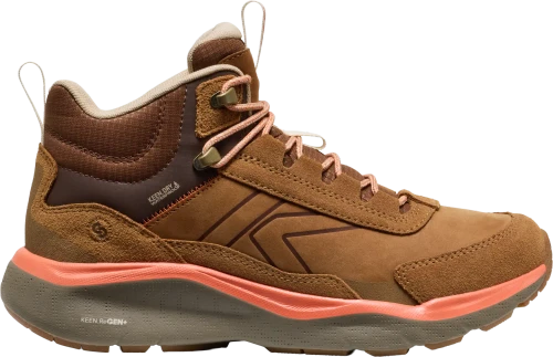 Women's Leiki Leather Mid WP - Chipmunk/Bison