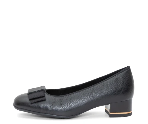 Women's Garnet A - Black Calf/Patent Accent