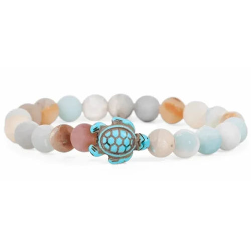 Turtle - Journey Bracelet - SKY Sky Stone