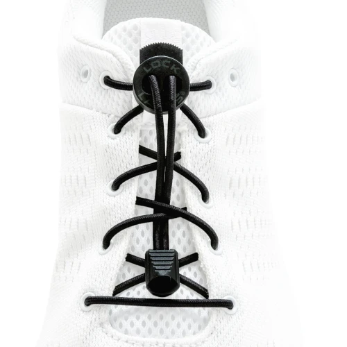 Lock Laces - Black Solid