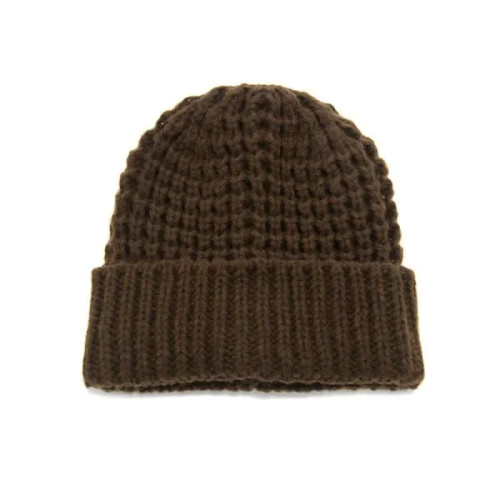 Waffle Rib Beanie - 02 COCOA