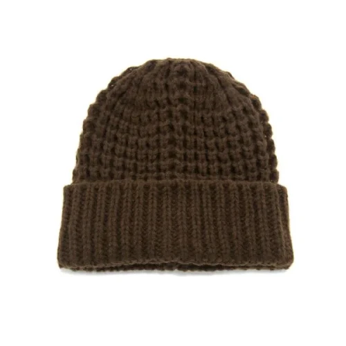 Waffle Rib Beanie - 02 COCOA