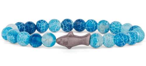 Shark - Voyage Bracelet - Aqua Blue