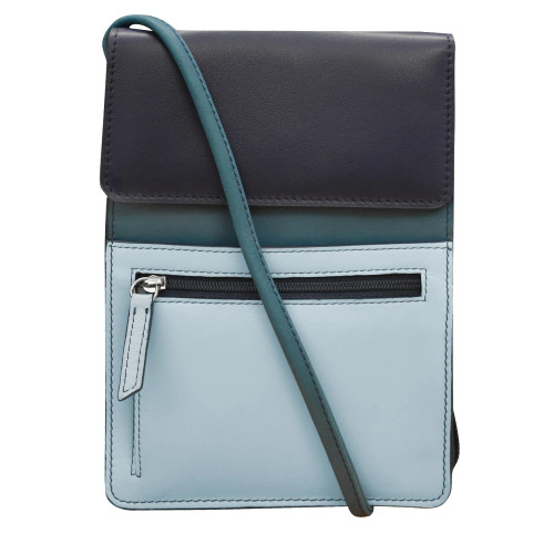 Large Organizer On String - Denim Multi