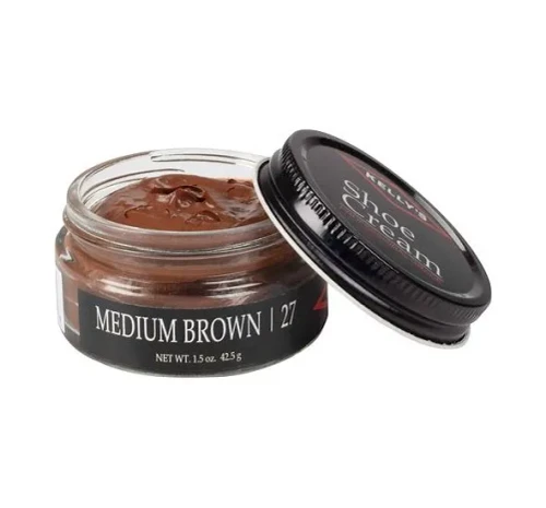 Ruby Leather Kellys Shoe Cream in Medium Brown - Image 1