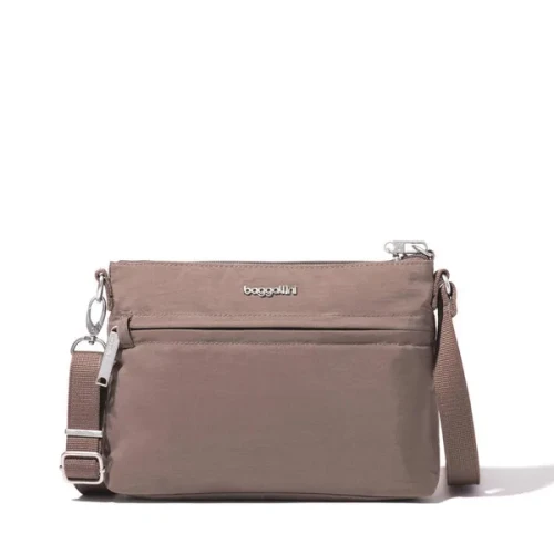Baggallini Securtex Anti-Theft Memento Crossbody Bag in Portobello - Image 1