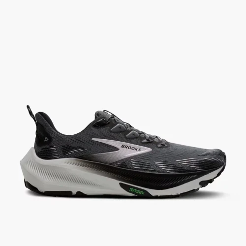 Brooks Womens W Ghost Trail in Poppy SeedBlackPink - Image 1