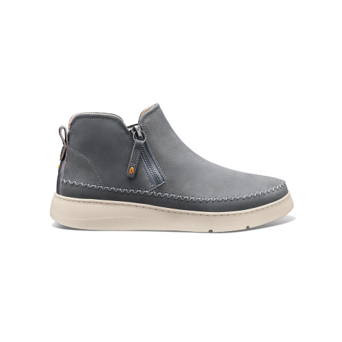 Women's Featherlight Laguna Zip Bootie - Gray Nubuck