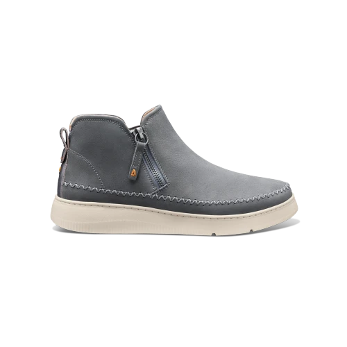 Women's Featherlight Laguna Zip Bootie - Gray Nubuck