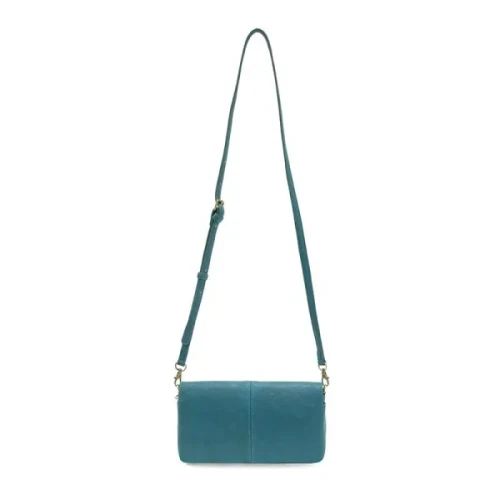 Joy Susan Everly Organizer Flap Crossbody in Turq - Image 1