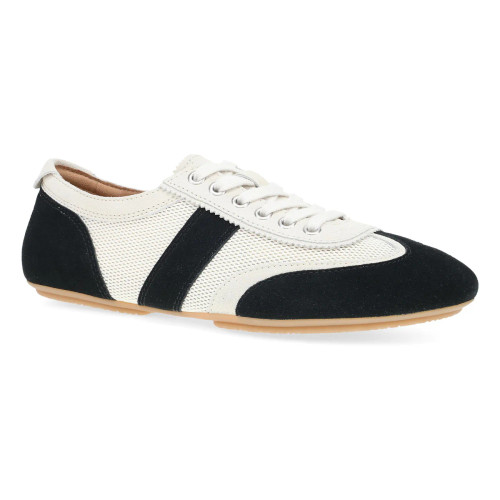 Women's Milana D - Black/Vanilla Suede Flat