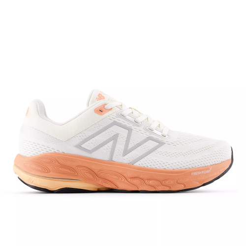 Women's Fresh Foam X 860v14 - NB 103 White with Angora and Peach Nectar