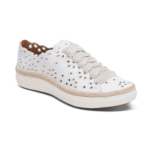 Women's Charlotte Lace-Up Sneaker - White