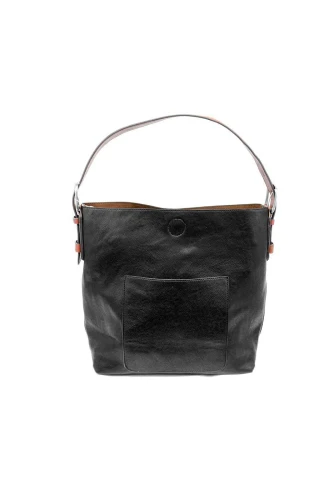 Classic Hobo Handbag - Black
