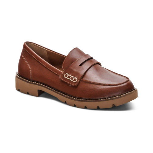 Women's Collette Arch Support Loafer - Cognac