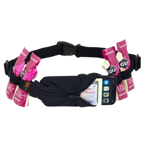 Energy SPIbelt - Black Fabric with Black Zipper