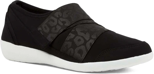 ZIERA SHOES Womens Urban in Black Black Leopard
