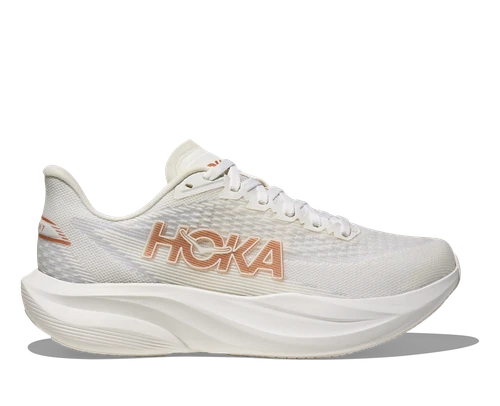 HOKA Womens W Mach 7 in Frost Rose Gold - Image 1