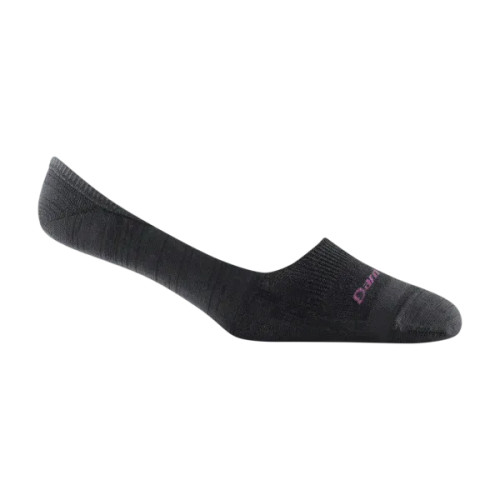 Women's Solid No Show Invisible Lightweight - Black