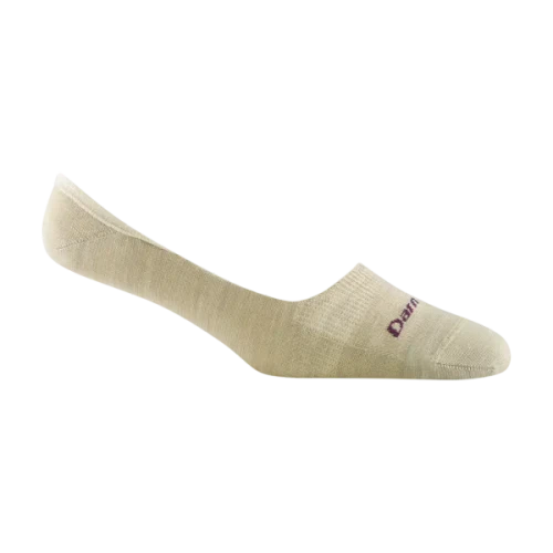 Women's Solid No Show Invisible Lightweight - Oatmeal