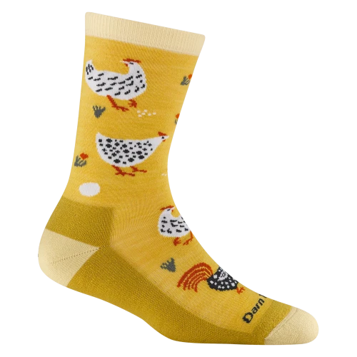 Women's Mother Clucker Crew Lightweight with Cushion - Sunny