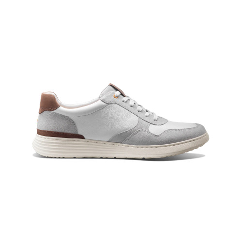 Men's Featherlight Napa Sneaker - White Leather