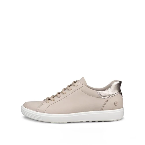ECCO Womens W Soft 7 Easy Slip in Pure CashmerePure Cashmere Foil - Image 1