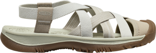 KEEN Womens W Whisper Lattice in Plaza TaupeSilver Birch - Image 1