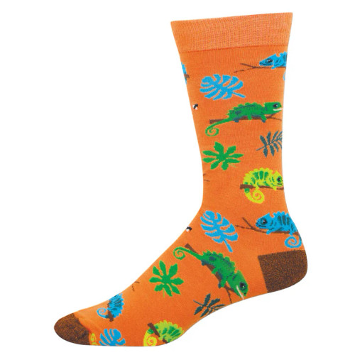 Men's Lounging Lizards - Orange