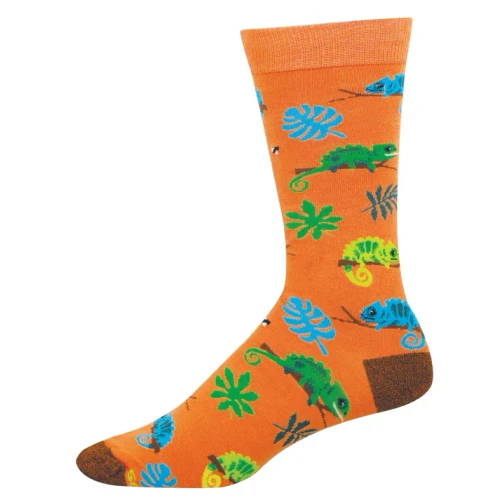 Men's Lounging Lizards - Orange
