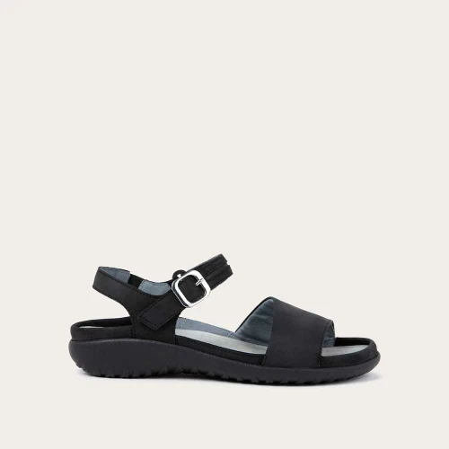Women's Nagoya - Ebony Nubuck/Black Leather