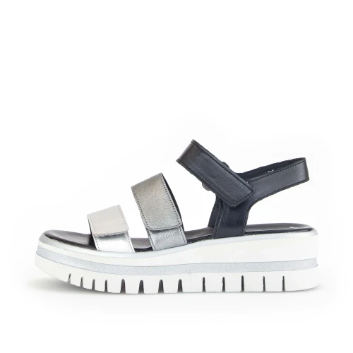 Women's 84.620 SANDAL - Silver/Black