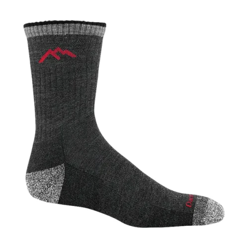 Men's Hiker Micro Crew Midweight with Cushion - Black