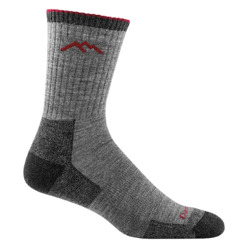 Men's Hiker Micro Crew Midweight with Cushion - Charcoal